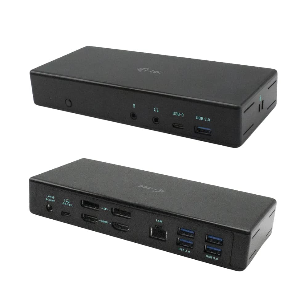 I-Tec USB-C Quattro Display PD 85W -telakointiasema