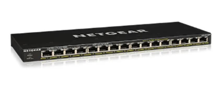 16Port GBPoE+Unmnged Switch 115W+FlexPoE