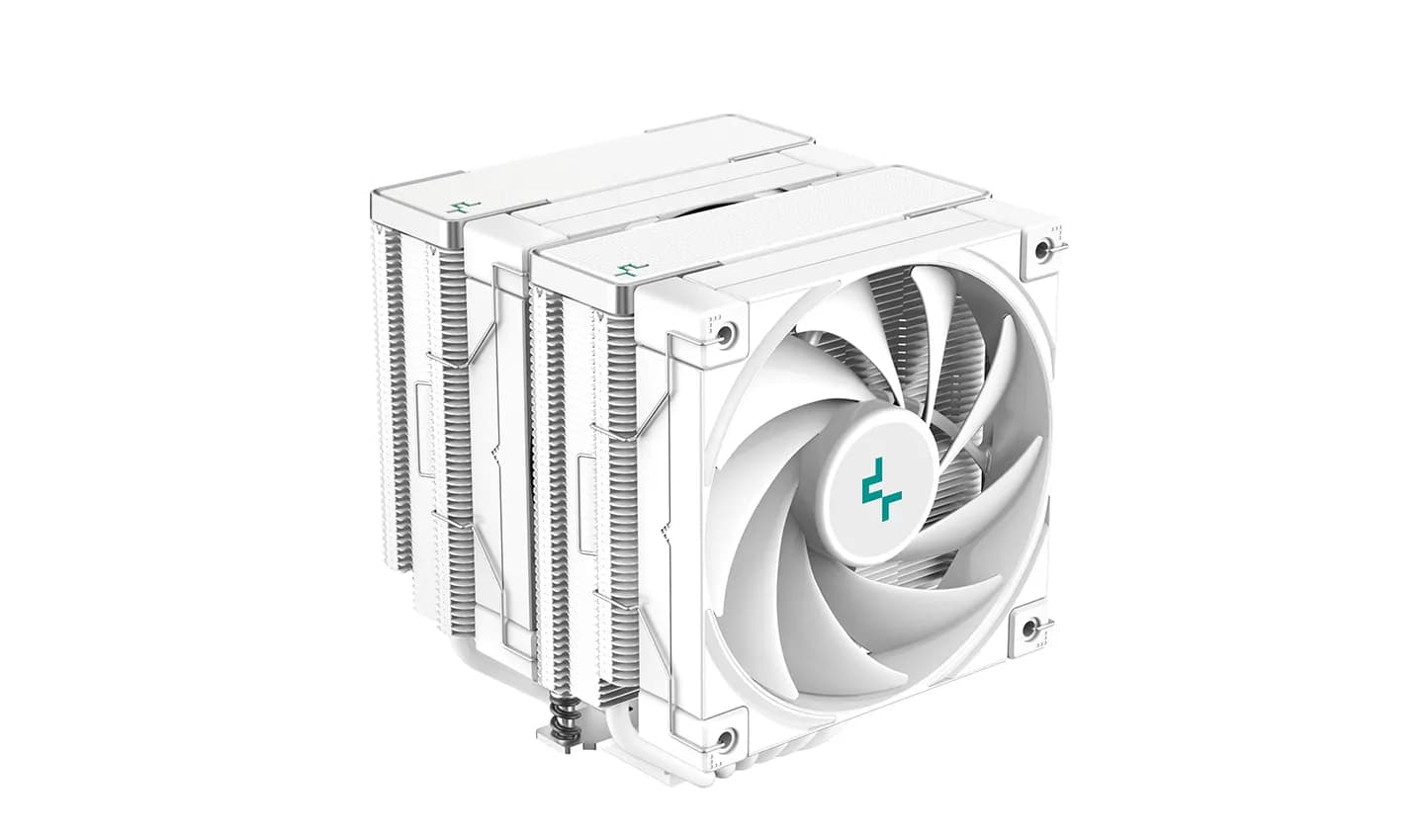 DeepCool AK620, 2x120 mm -prosessorijäähdytin, valkoinen
