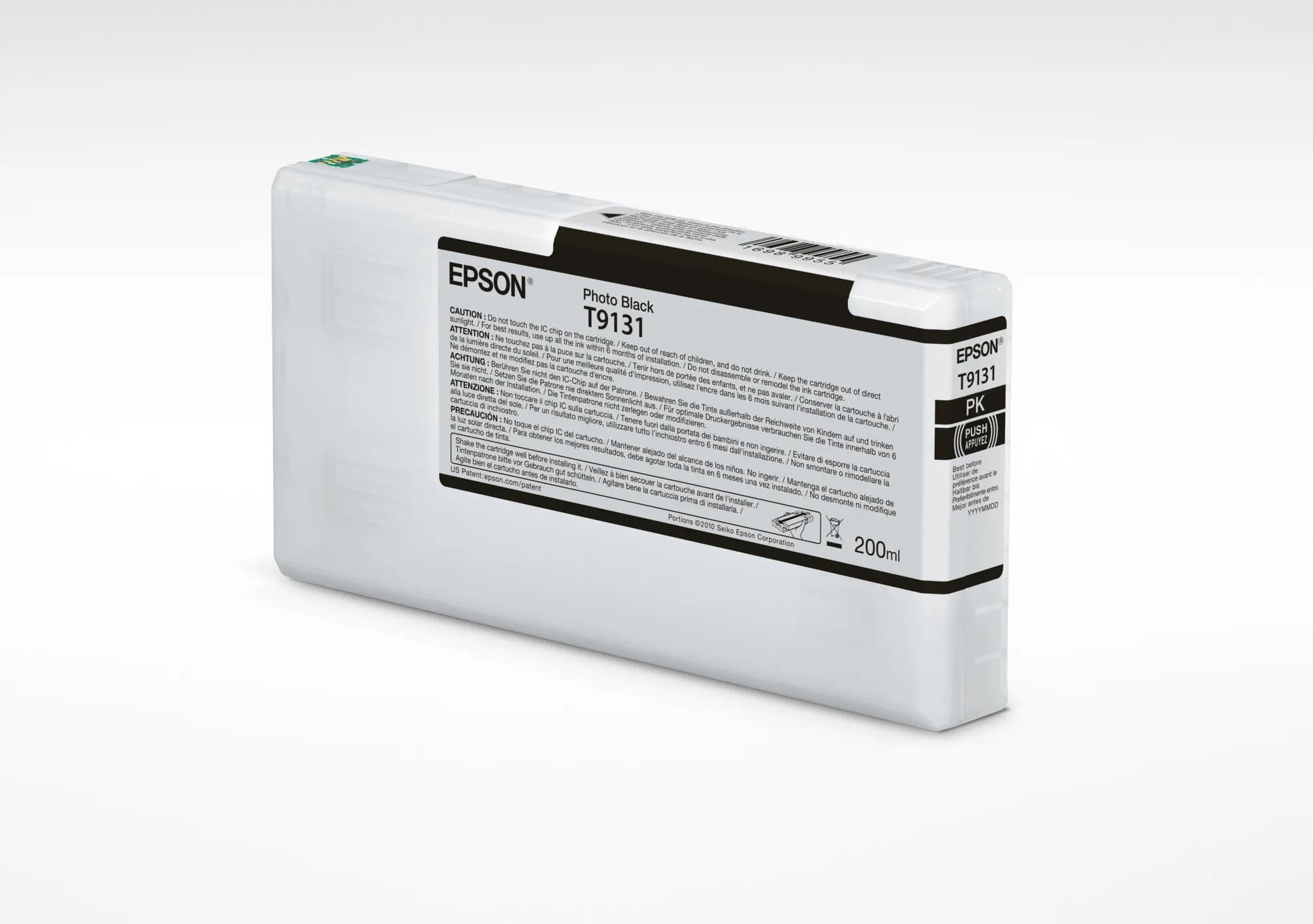 Epson T9131-mustekasetti, 200 ml, valokuvamusta