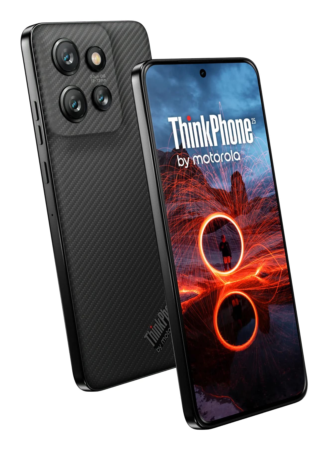 Motorola ThinkPhone 25 8/256 Gt -puhelin, Carbon Black