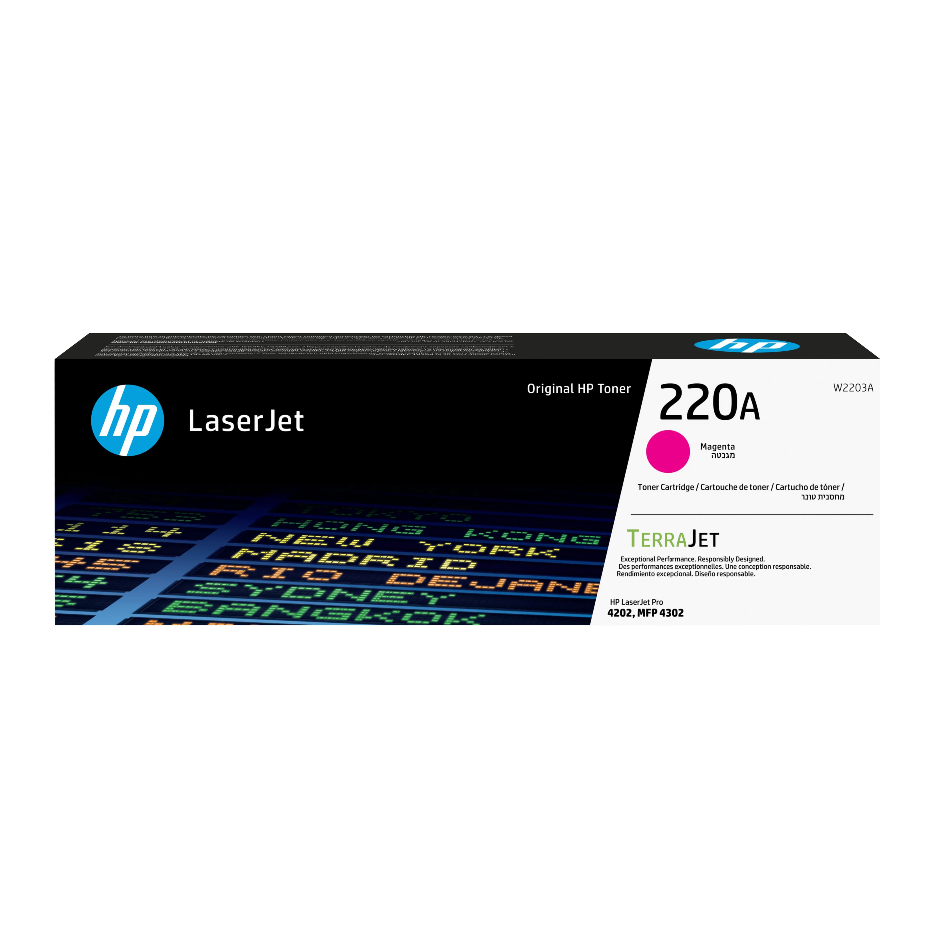 HP 220A -laservärikasetti, keltainen