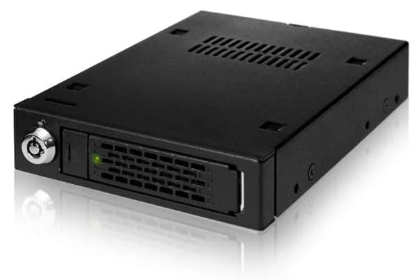 ICY DOCK ToughArmor MB991SK-B 2,5"" hot swap -asemaräkki, 1-paikkainen, SATA/SAS 6 Gb/s, musta