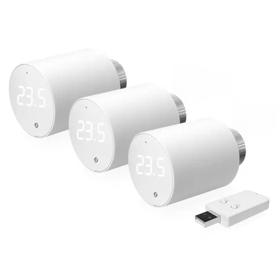 Shelly BLU TRV + BLU Gateway Gen3 -älytermostaatti, 3-pack
