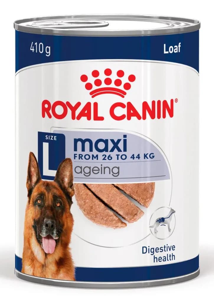 Royal Canin Maxi Ageing Loaf, Koiran märkäruoka, Senior, 410 g