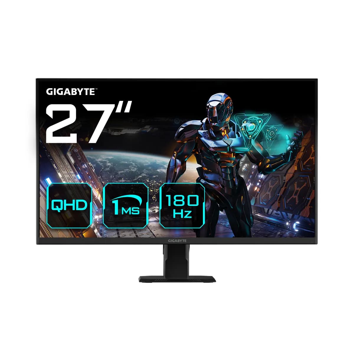 Gigabyte GS27QA 27"" QHD, IPS, HDR, 180Hz -pelinäyttö