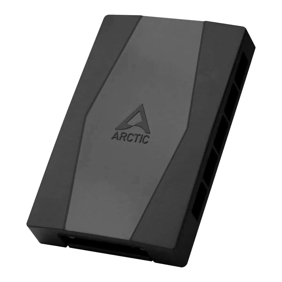 ARCTIC Case Fan Hub, PWM, musta