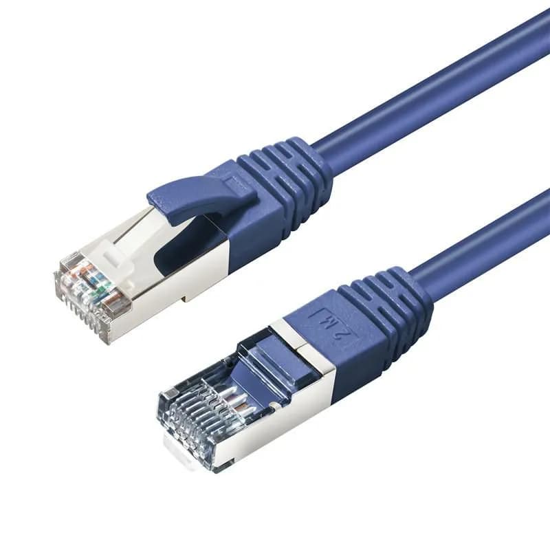 MicroConnect Cat6 S/FTP RJ45 3m -verkkokaapeli, sininen