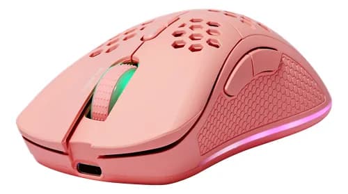 Deltaco Gaming GAM-120-P -langaton pelihiiri, vaaleanpunainen