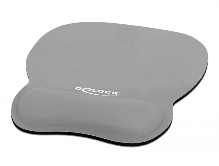 Delock Ergonomic -hiirimatto rannetuella, 206x245 mm, harmaa
