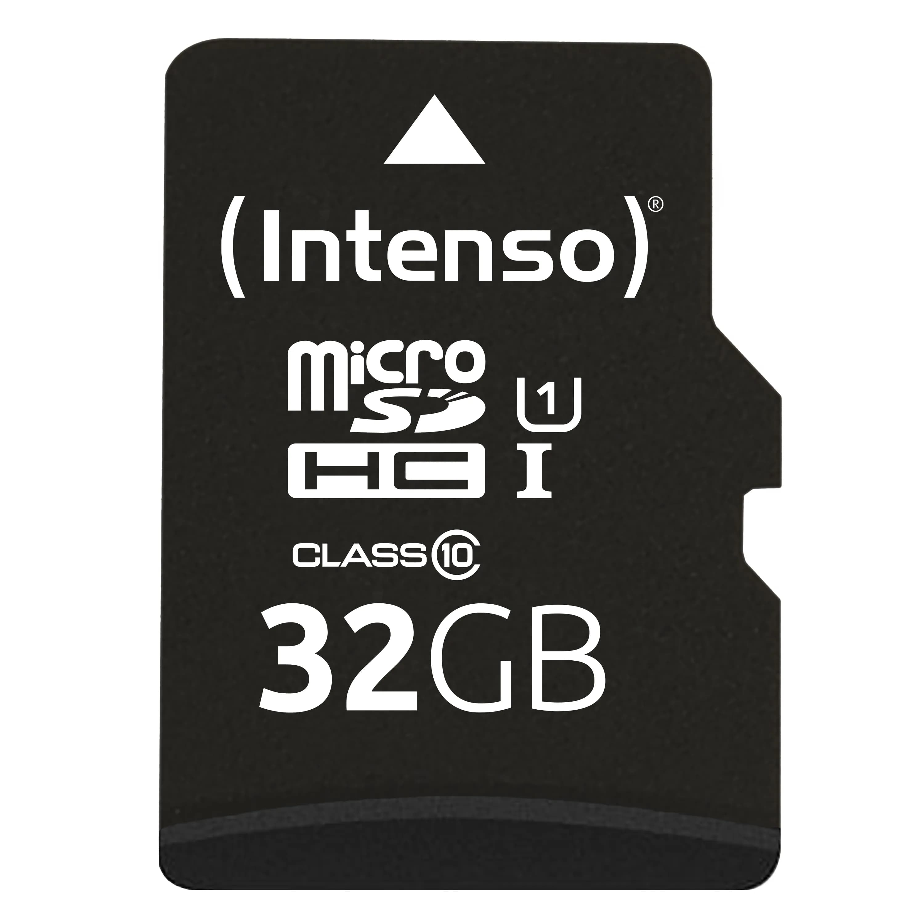 Intenso 32 Gt MicroSDHC UHS-I U1 Class 10 -muistikortti + SD-adapteri