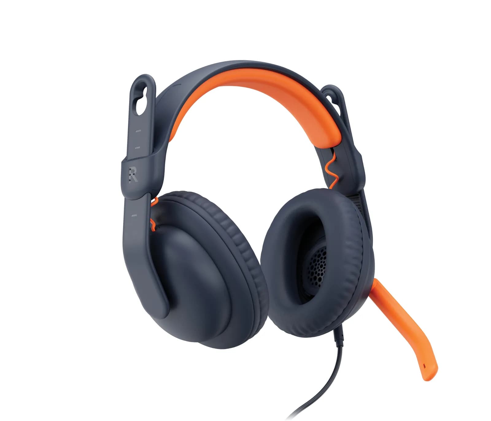Logitech Zone Learn -kuulokemikrofoni, sininen ja oranssi