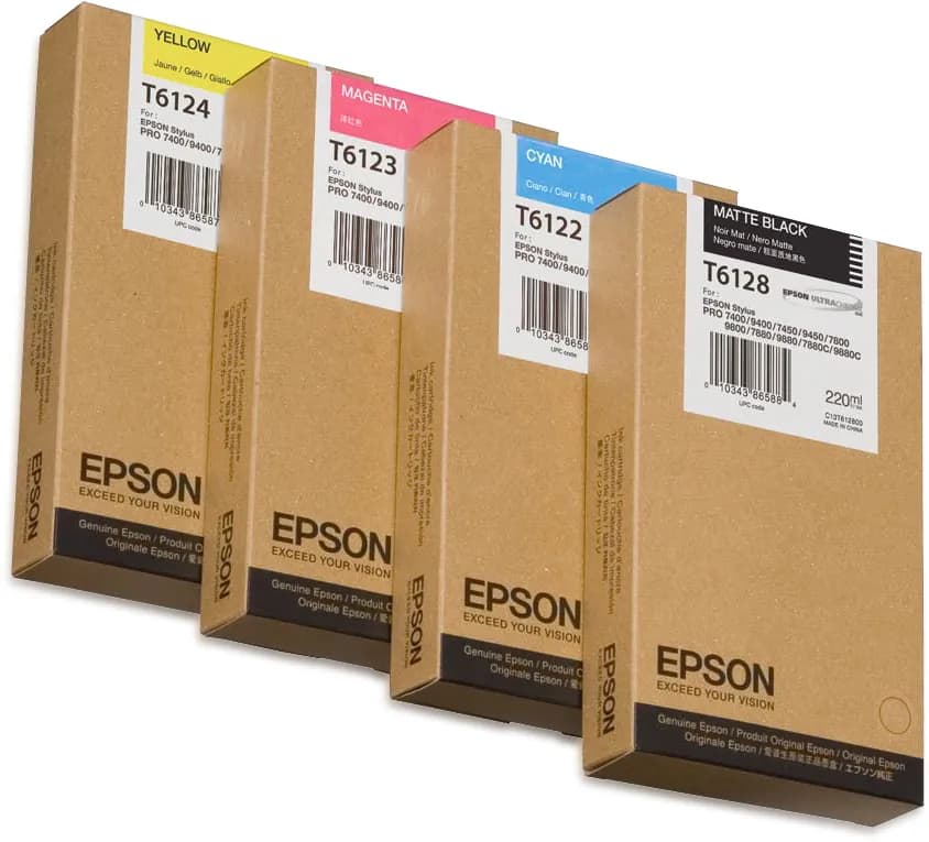 Epson C13T612200-mustekasetti, 220 ml, syaani