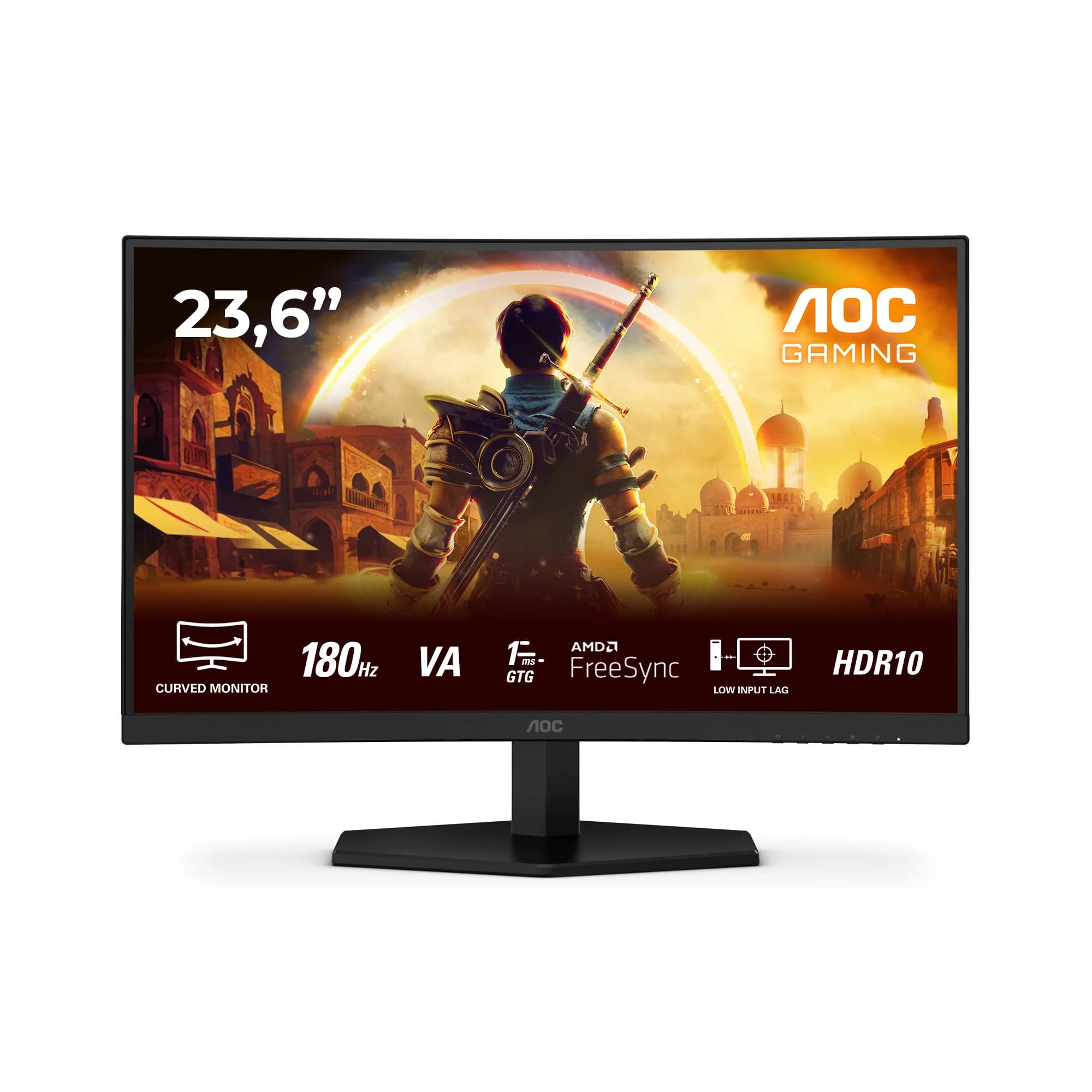 AOC C24G42E 24"" Full HD, VA -kaareva pelinäyttö