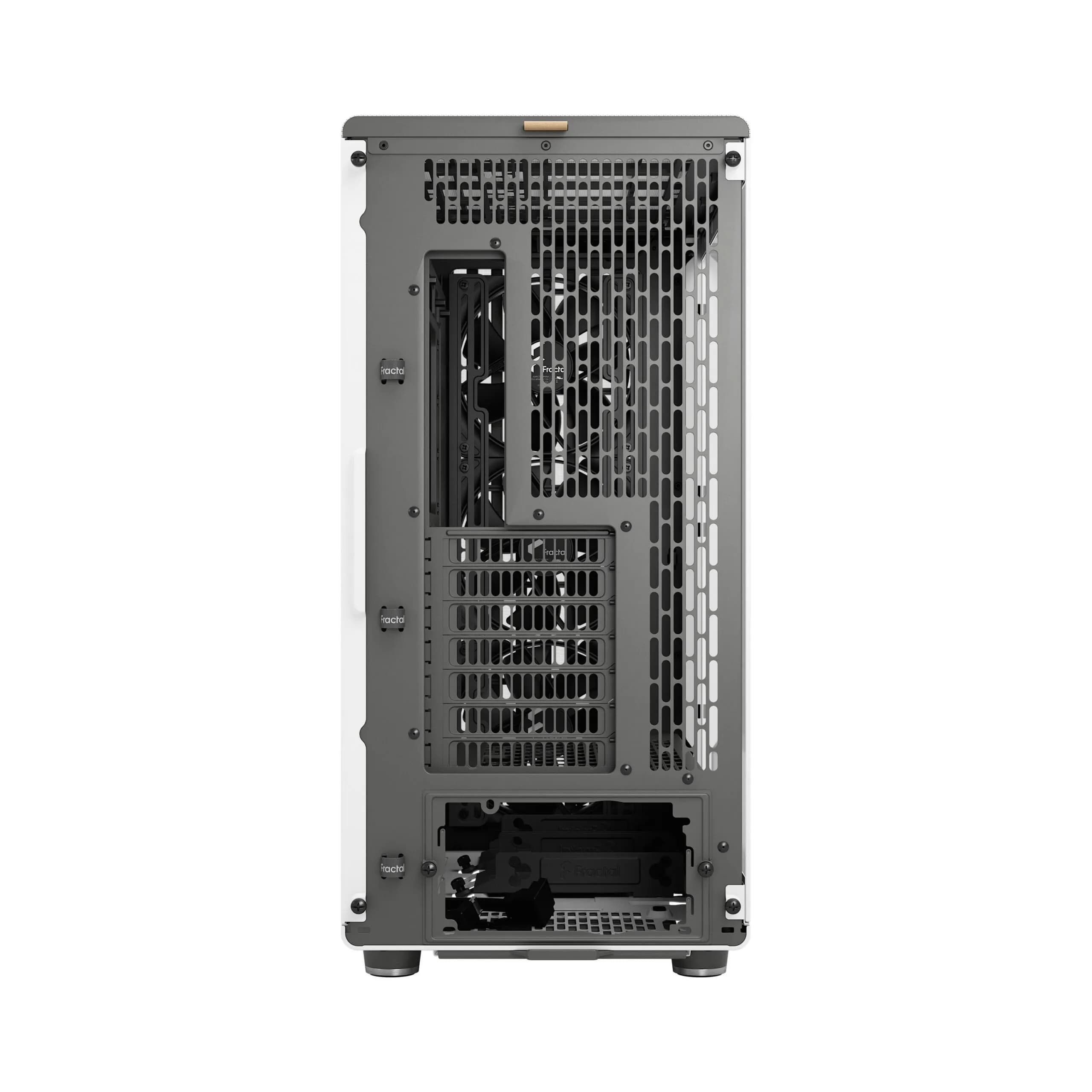 Fractal Design North XL RC -miditornikotelo läpinäkyvällä ikkunalla, valkoinen