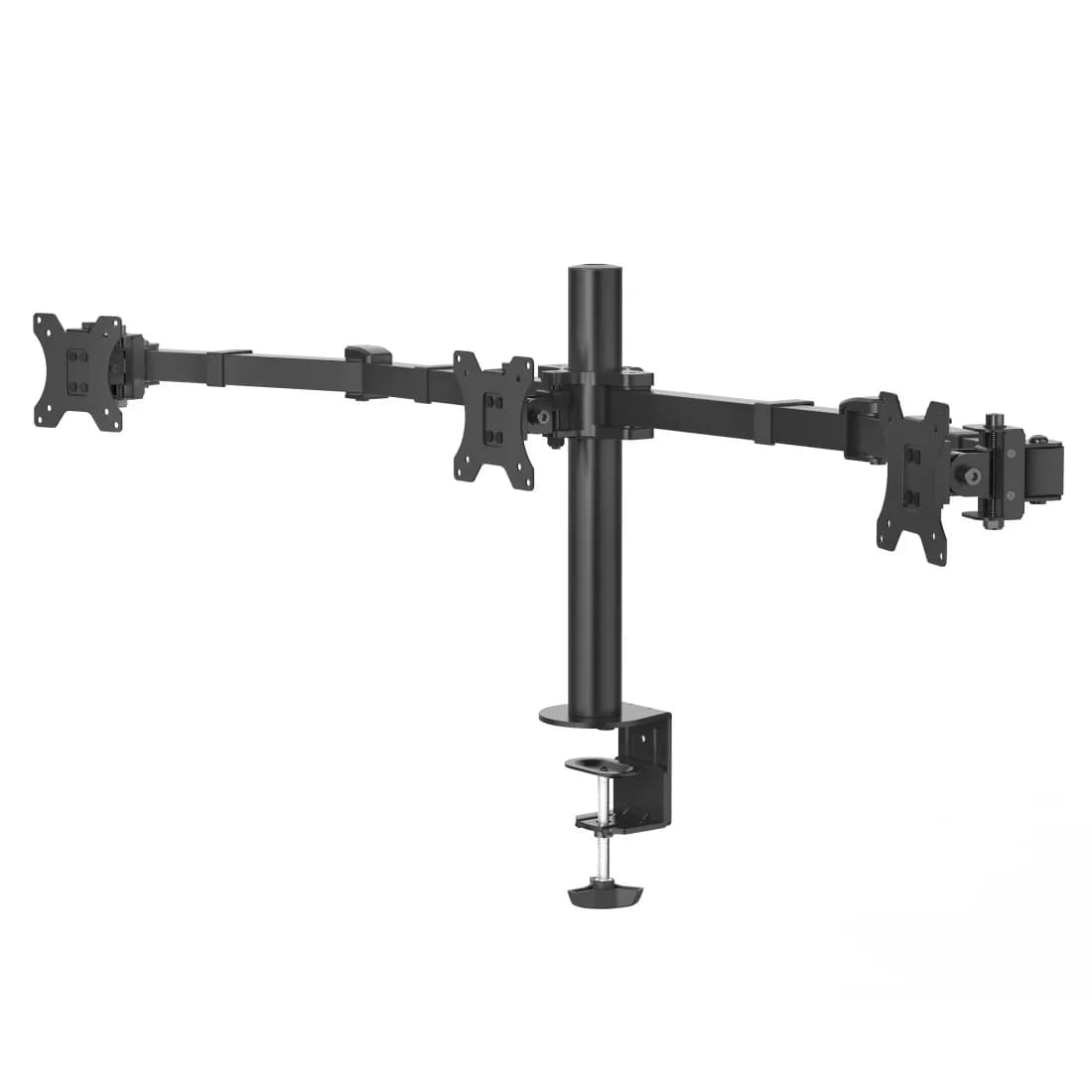 Hama -monitorivarsi kolmelle näytölle 10-27"", täysin liikuteltava, 7 kg, musta