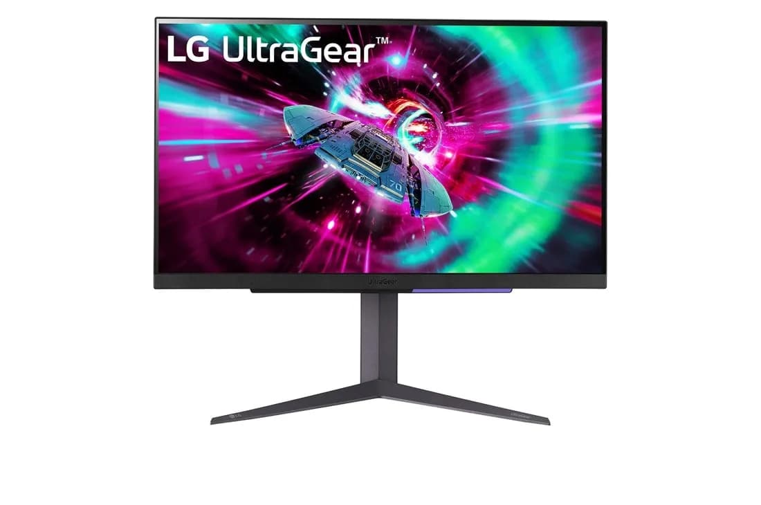 LG UltraGear 27GR93U-B 27"" 4K UHD, IPS -pelinäyttö, USB 3.0 hub