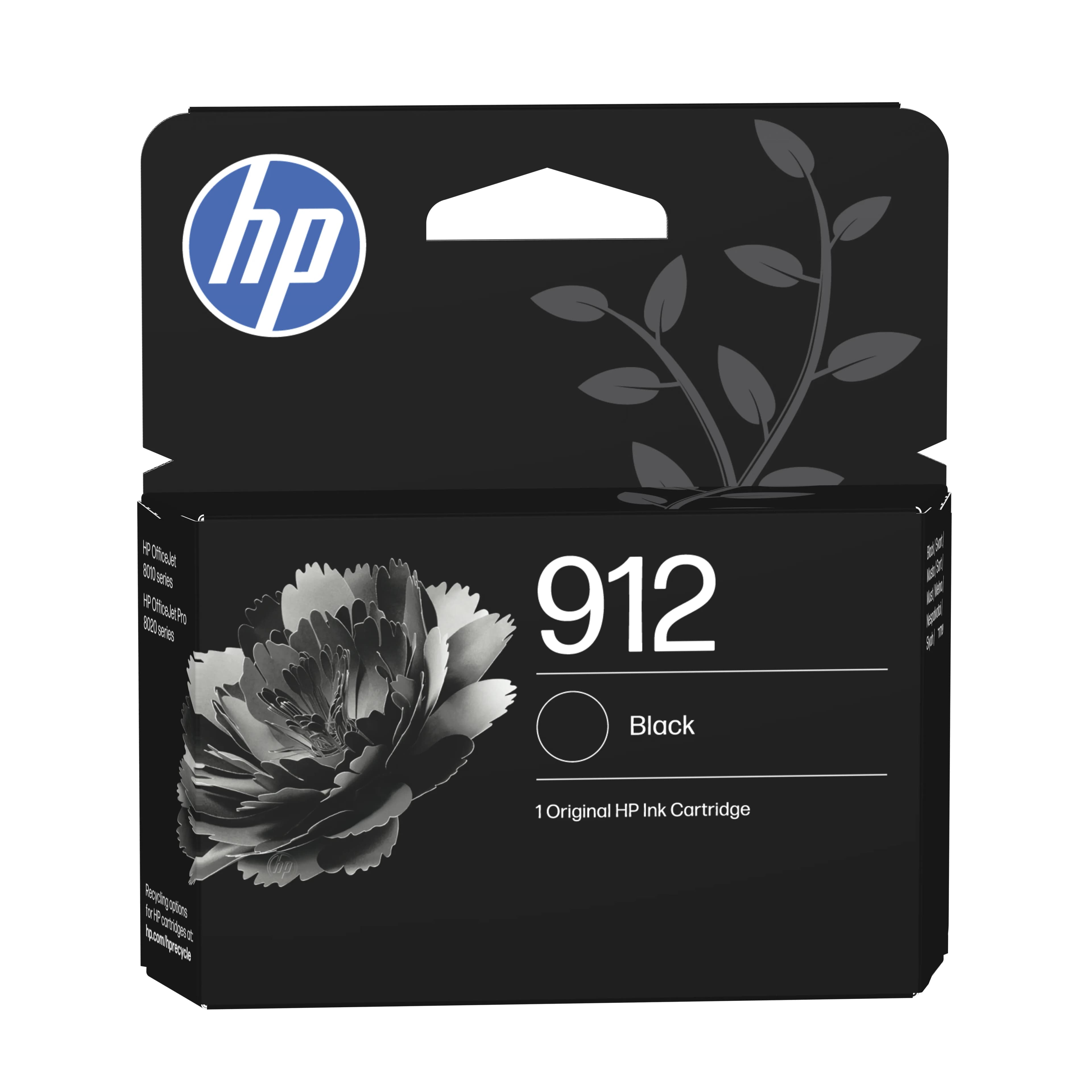 HP 912-mustekasetti, 6.5 ml, musta