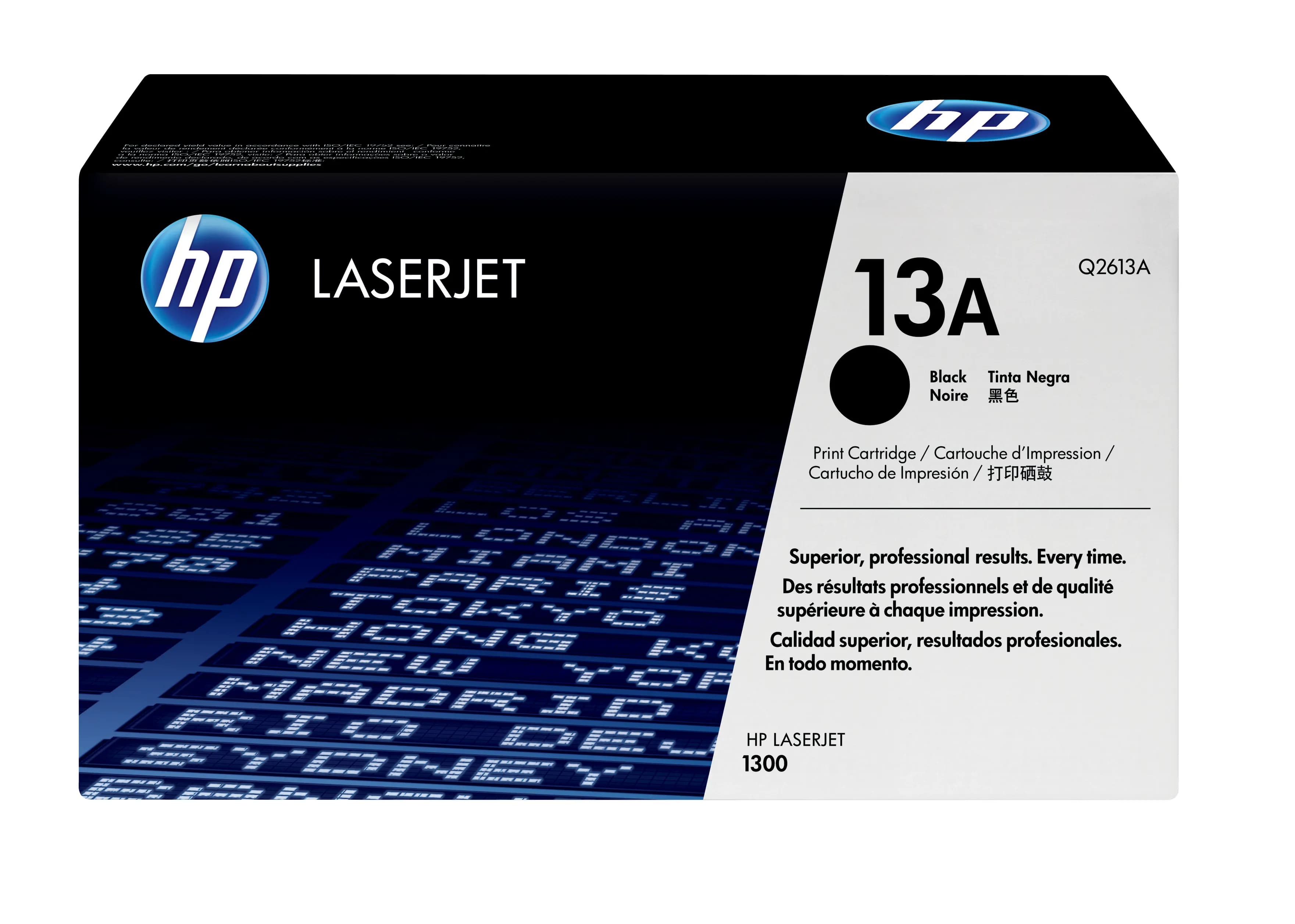 HP 13A -laservärikasetti, musta
