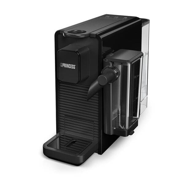 Princess Latte Pro Nespresso -kapselikahvikone, musta