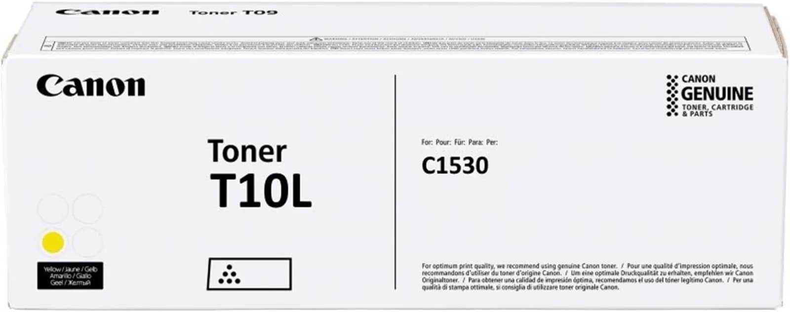 Canon T10L -laservärikasetti, keltainen