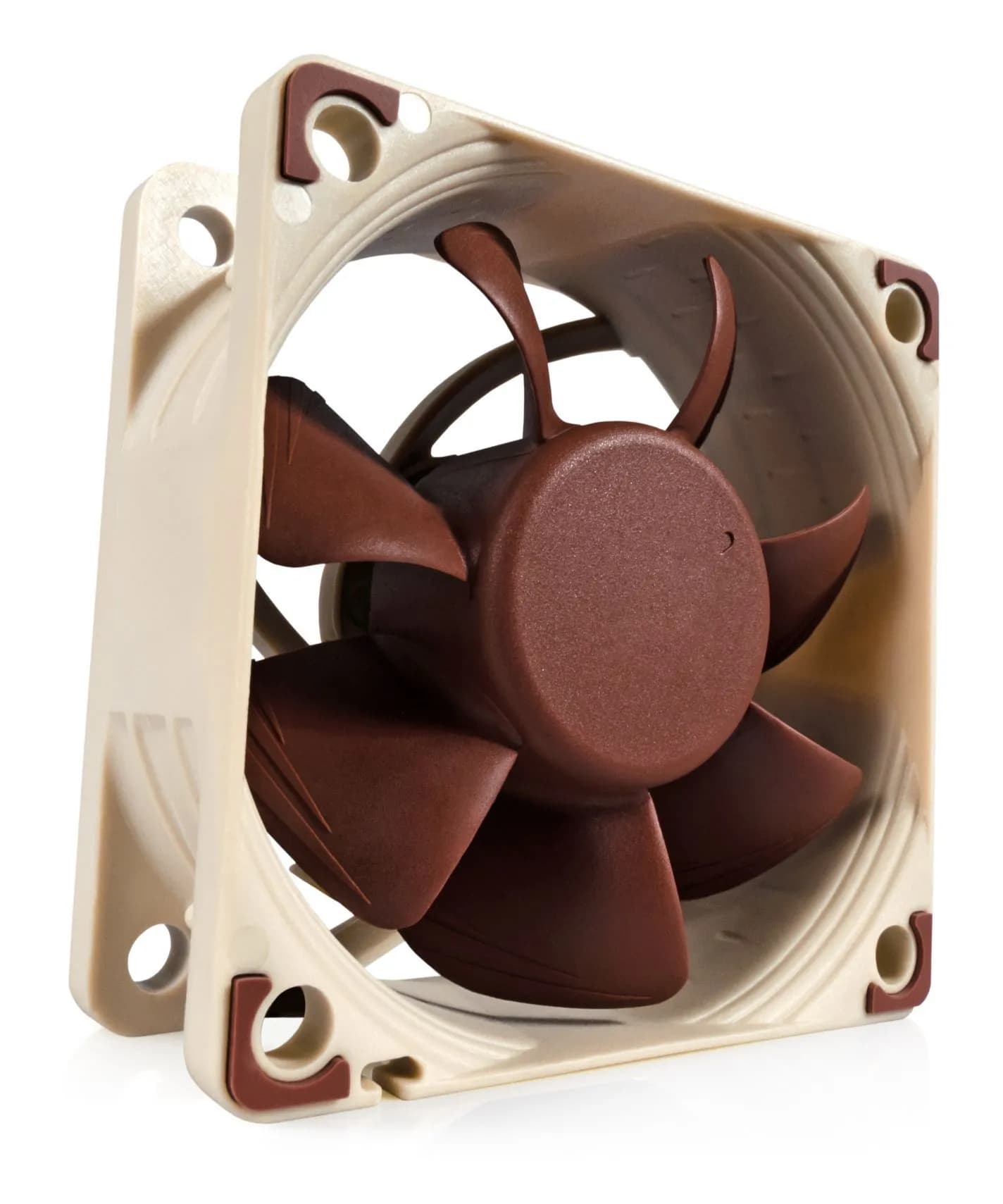Noctua NF-A6x25 5V PWM -kotelotuuletin, 60 mm, ruskea/beige