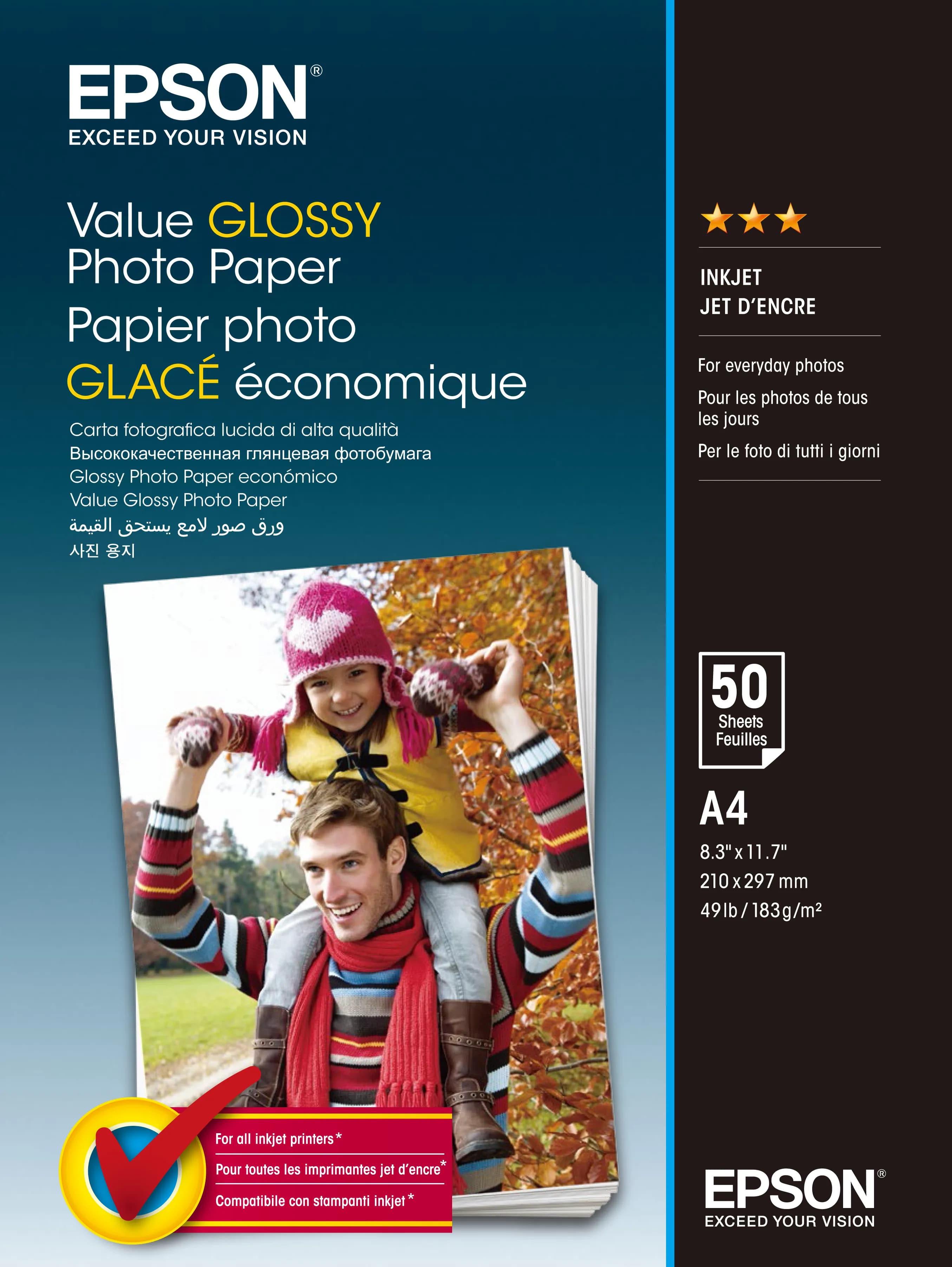 EPSON VALUE PHOTO PAPER A4 20