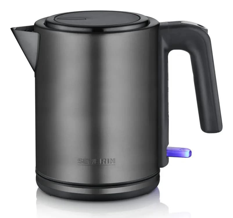 Severin WK9342 -vedenkeitin, 1,0 l, 2400 W, Dark Inox