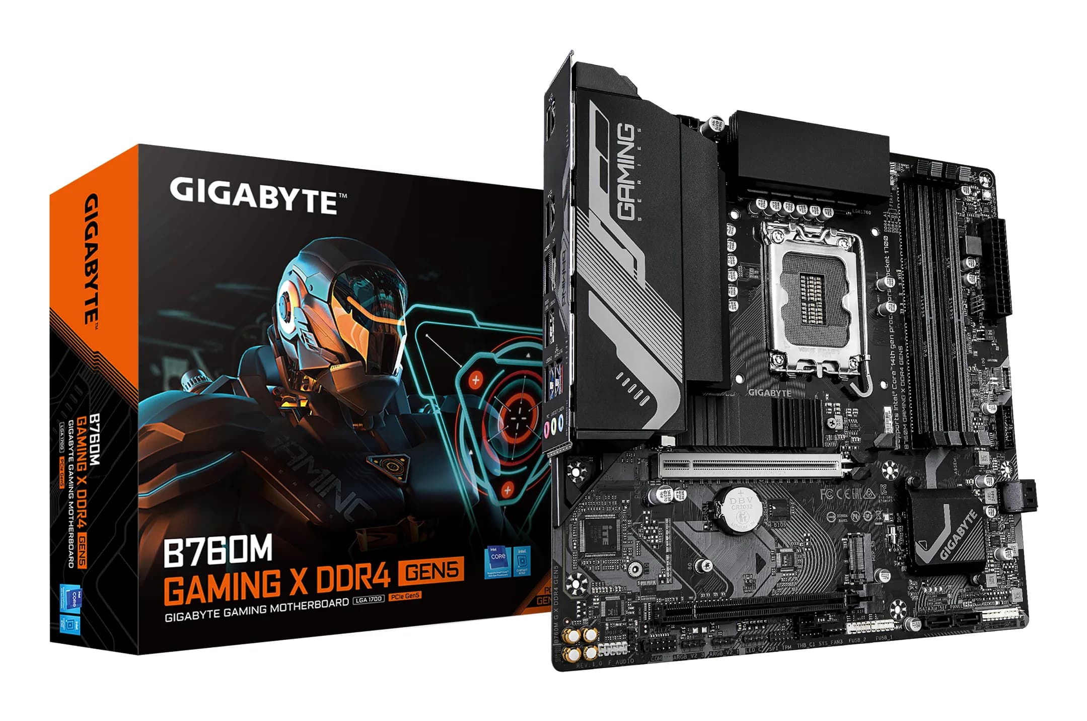Gigabyte B760M G X DDR4 GEN5 LGA1700 mATX -emolevy