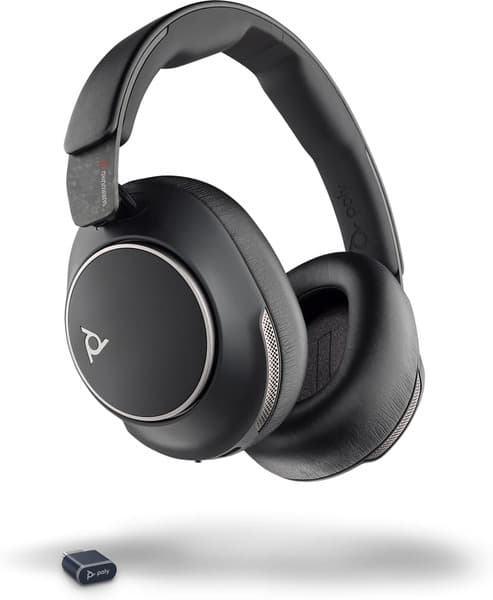 HP Poly Voyager Surround 80 UC -langaton kuulokemikrofoni, musta