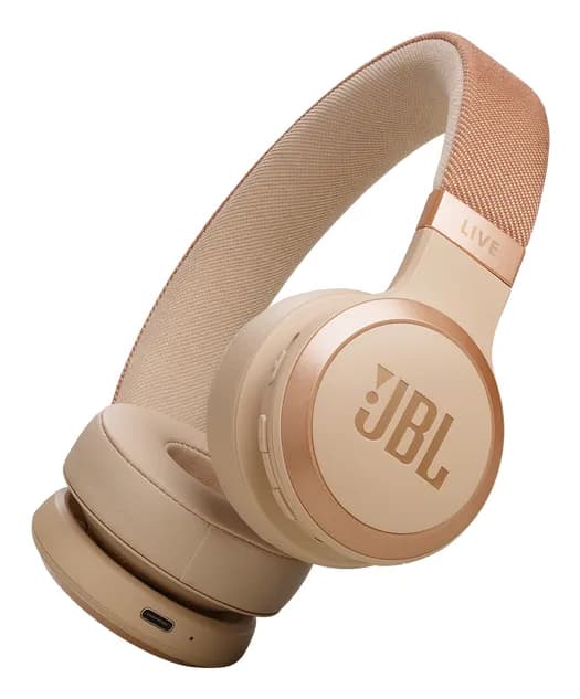 JBL Live 670NC -langattomat kuulokkeet, Sandstone