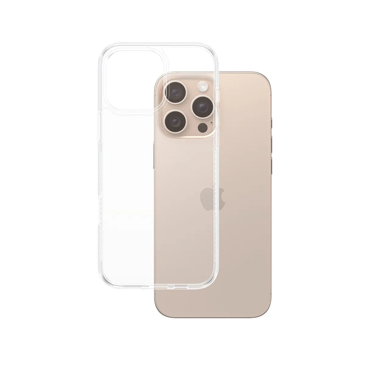 PanzerGlass iPhone 16 Pro HardCase -suojakuori, Läpinäkyvä