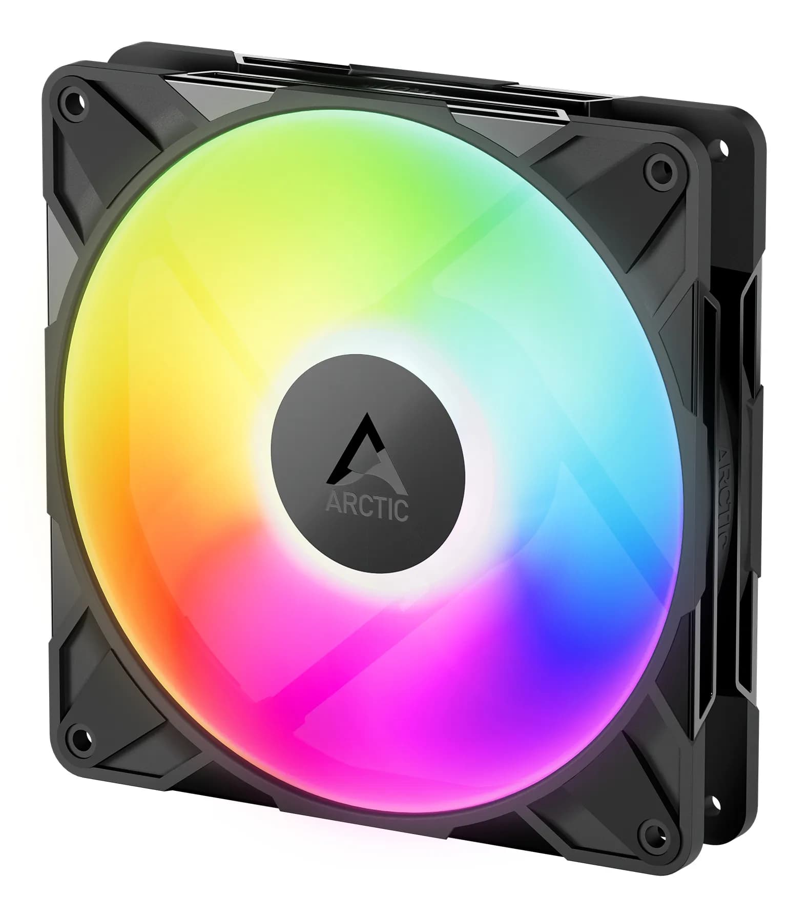 ARCTIC P14 Pro PWM ARGB -tuuletin, nestelaakeri, 140 mm, musta