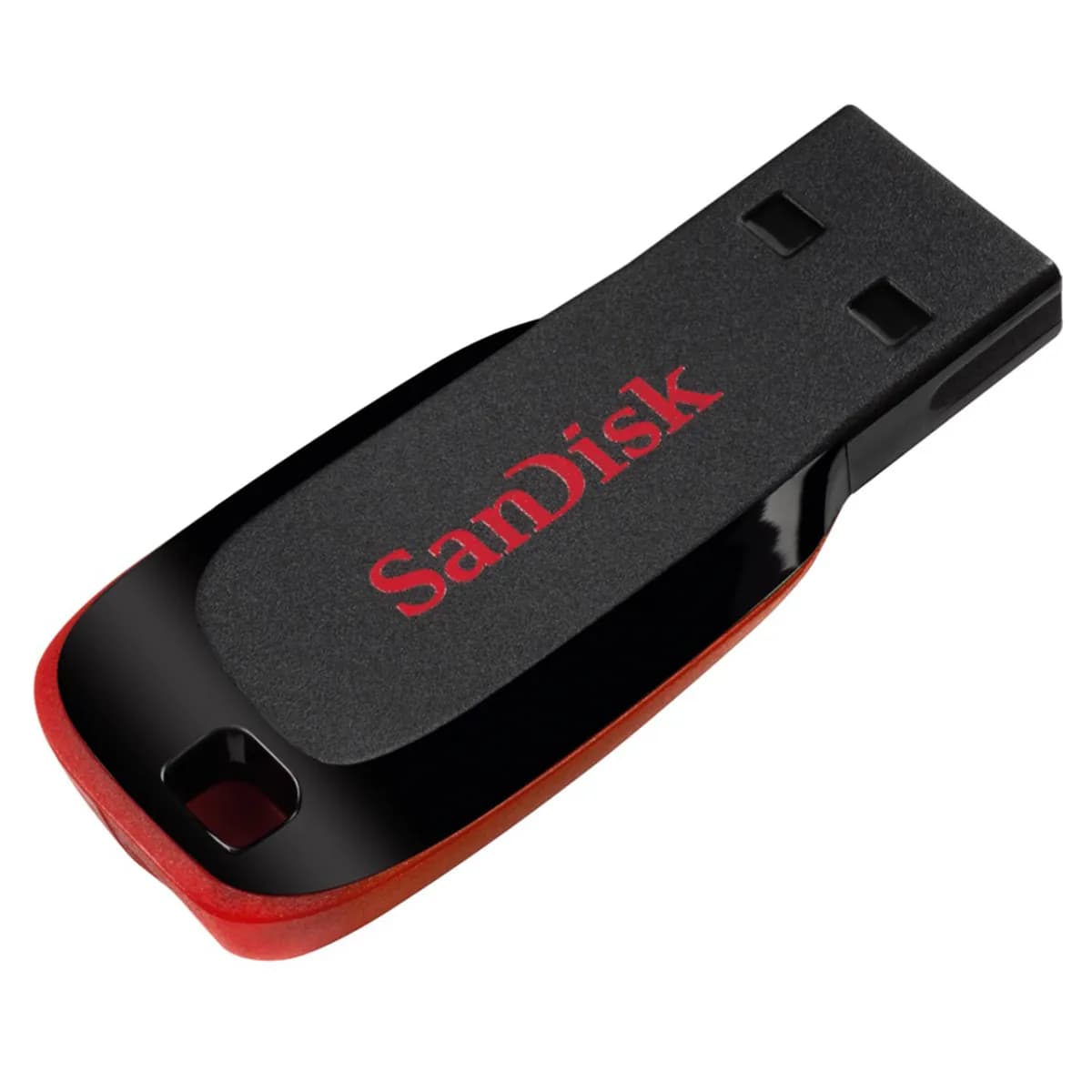 SanDisk Cruzer Blade USB 2.0 32 Gt -muistitikku, musta/punainen