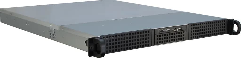 Inter-Tech 1U-10265 -miditornikotelo, musta