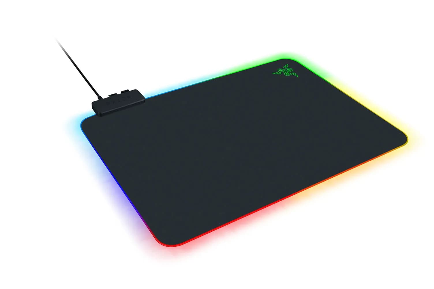 Razer Firefly V2 RGB -pelihiirimatto kovalla pinnalla, 355x255 mm, musta