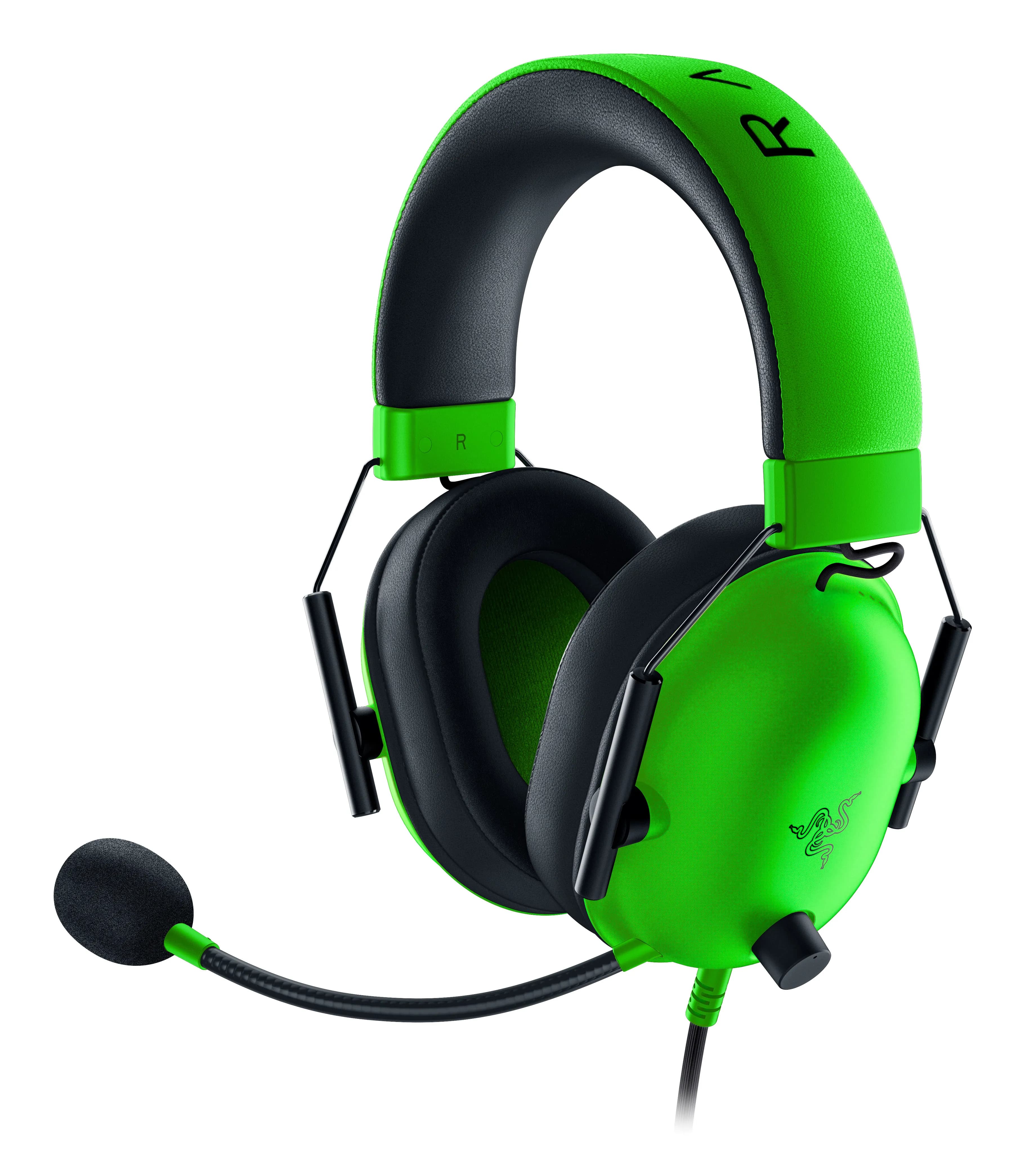 Razer BlackShark V2 X -pelikuulokemikrofoni, vihreä/musta