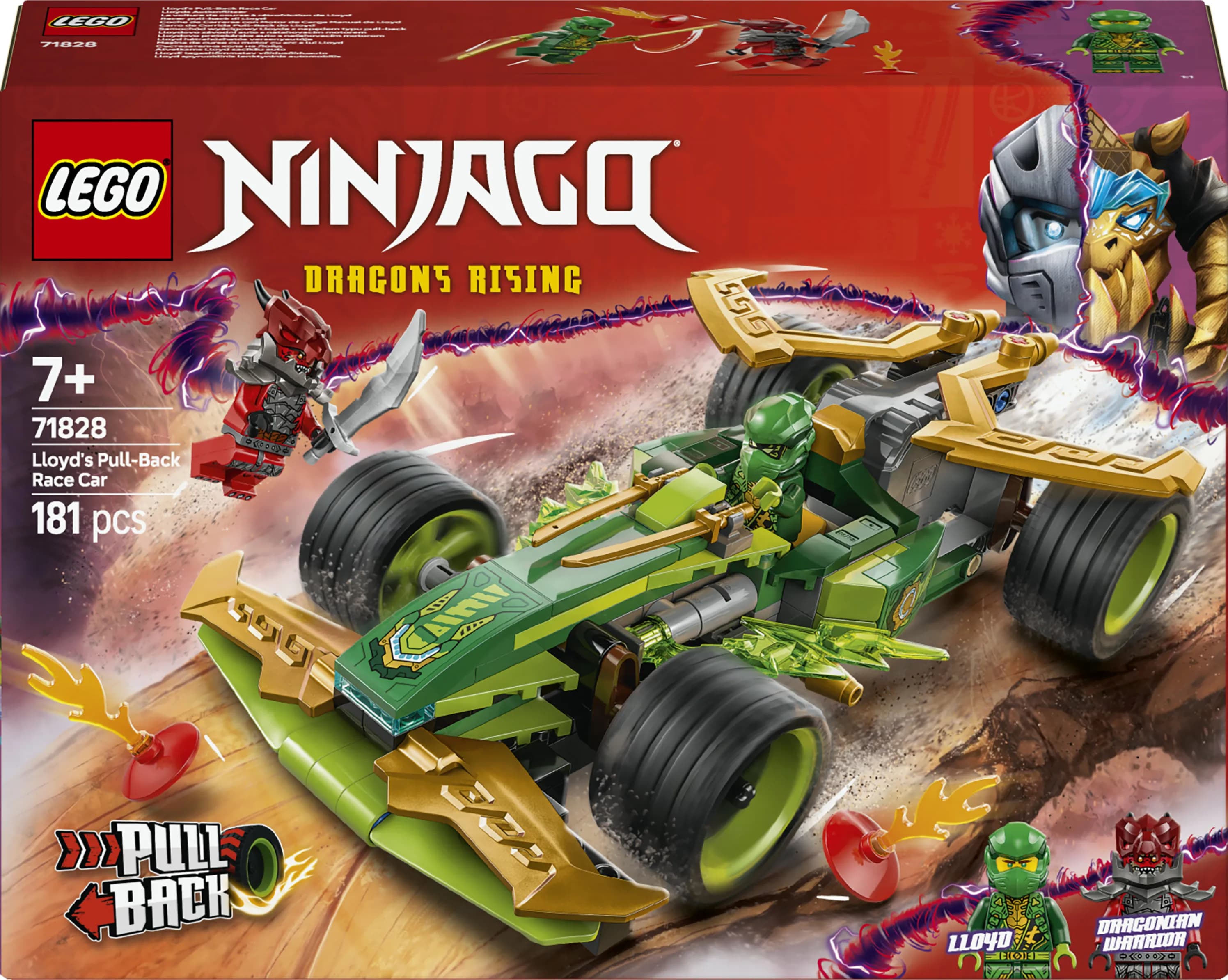 LEGO Ninjago Lloydin vetomoottorikilpa-auto 71828