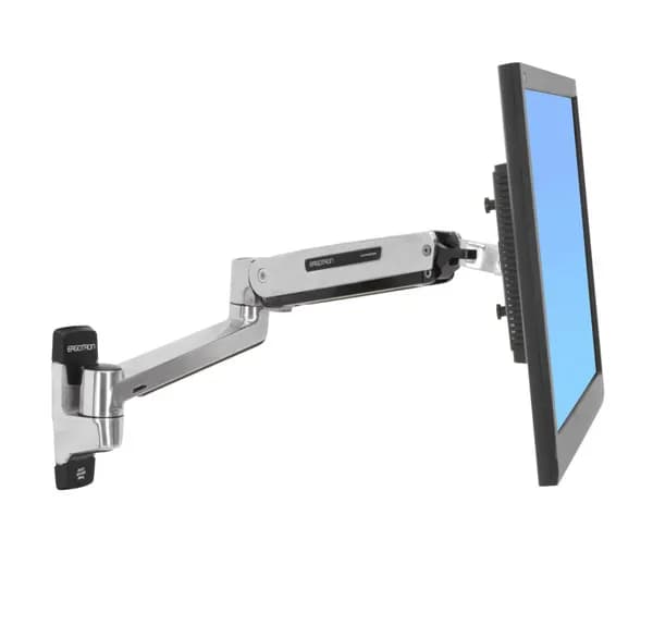 ERGOTRON LX Sit-Stand Wall Mount LCD Arm Polished