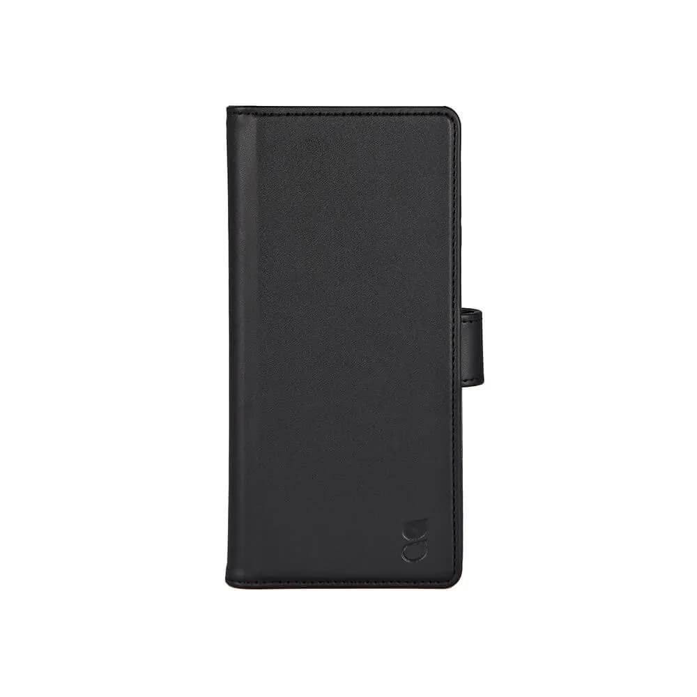 GEAR Wallet, Moto G41 -lompakkokotelo, Musta