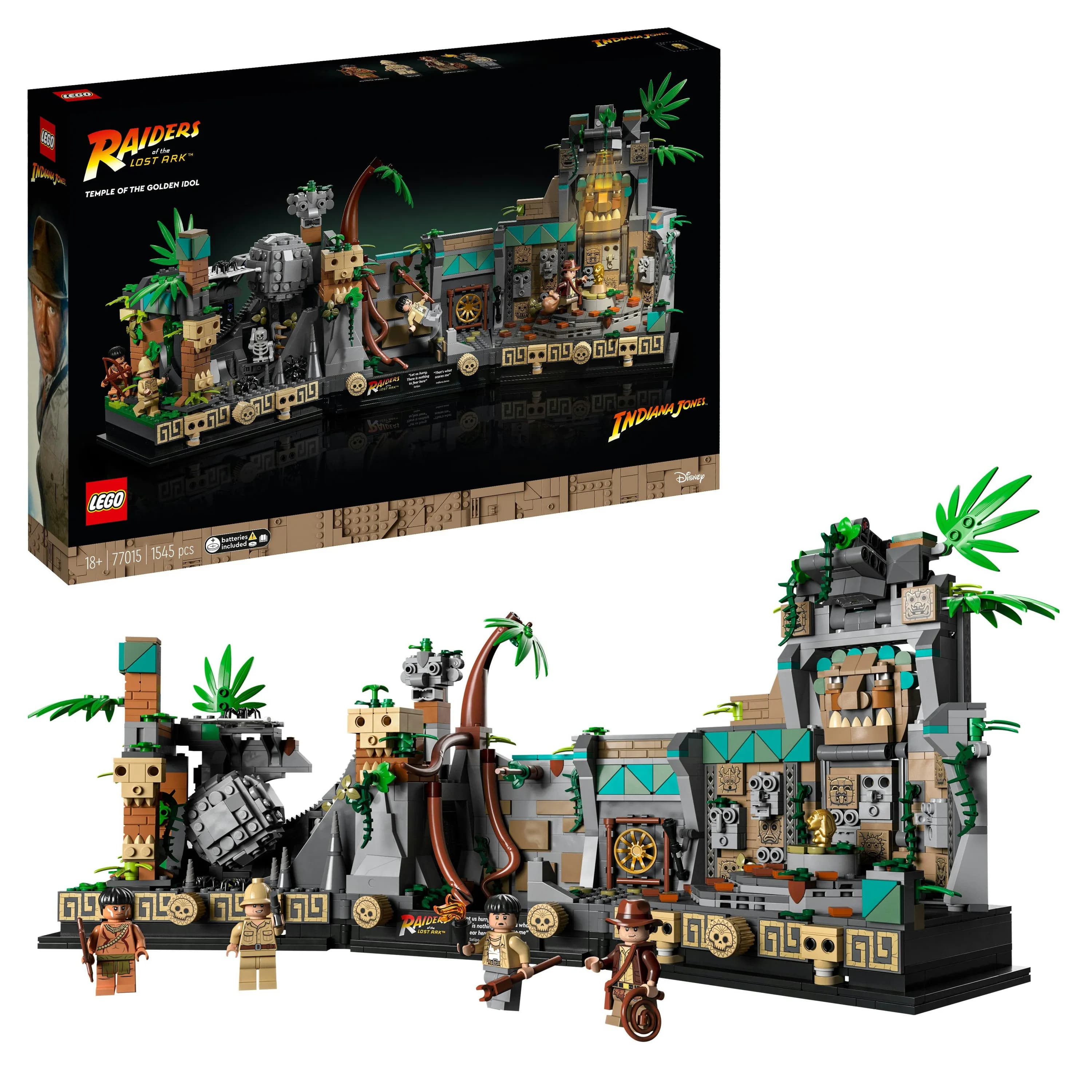 LEGO Indiana Jones Temple of the Golden Idol 77015