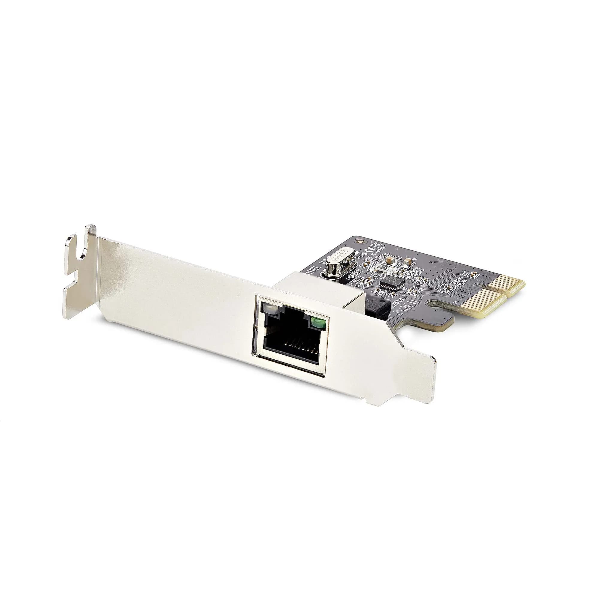 STARTECH.COM 1-Port Gigabit PCIe Network Adapter Card Low-Profile NIC PCI Express LAN Card Realtek RTL8111H TAA Compliant