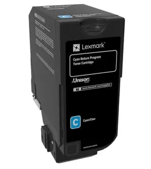 Lexmark 74C20C0-laservärikasetti, syaani