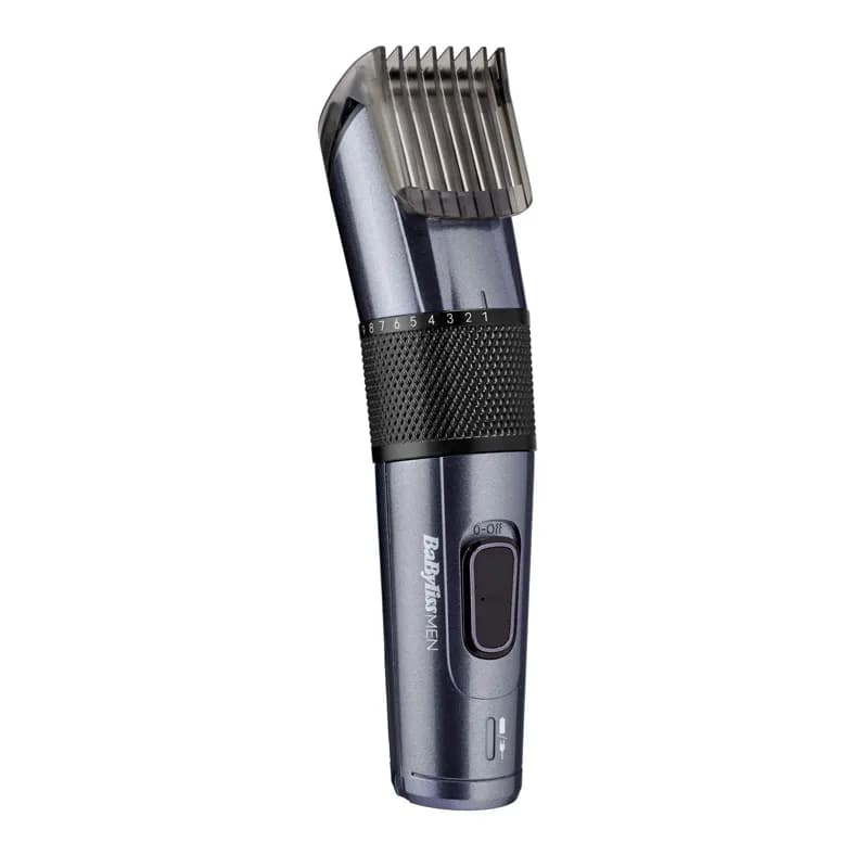BaByliss E976E johdoton, ladattava -hiustenleikkuukone, musta, Titanium