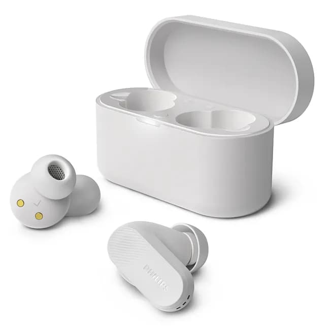 Philips 3000 Series TAT3509WT/00 -langattomat nappikuulokkeet, valkoinen