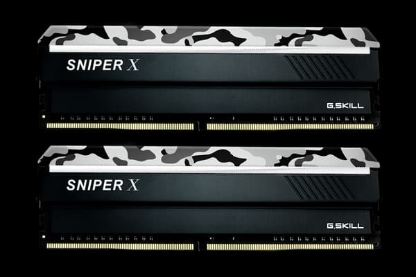 G.SKILL Sniper X 32 Gt (2 x 16 Gt) DDR4 3200 MHz, CL16 -muisti, Urban Camo (XMP)