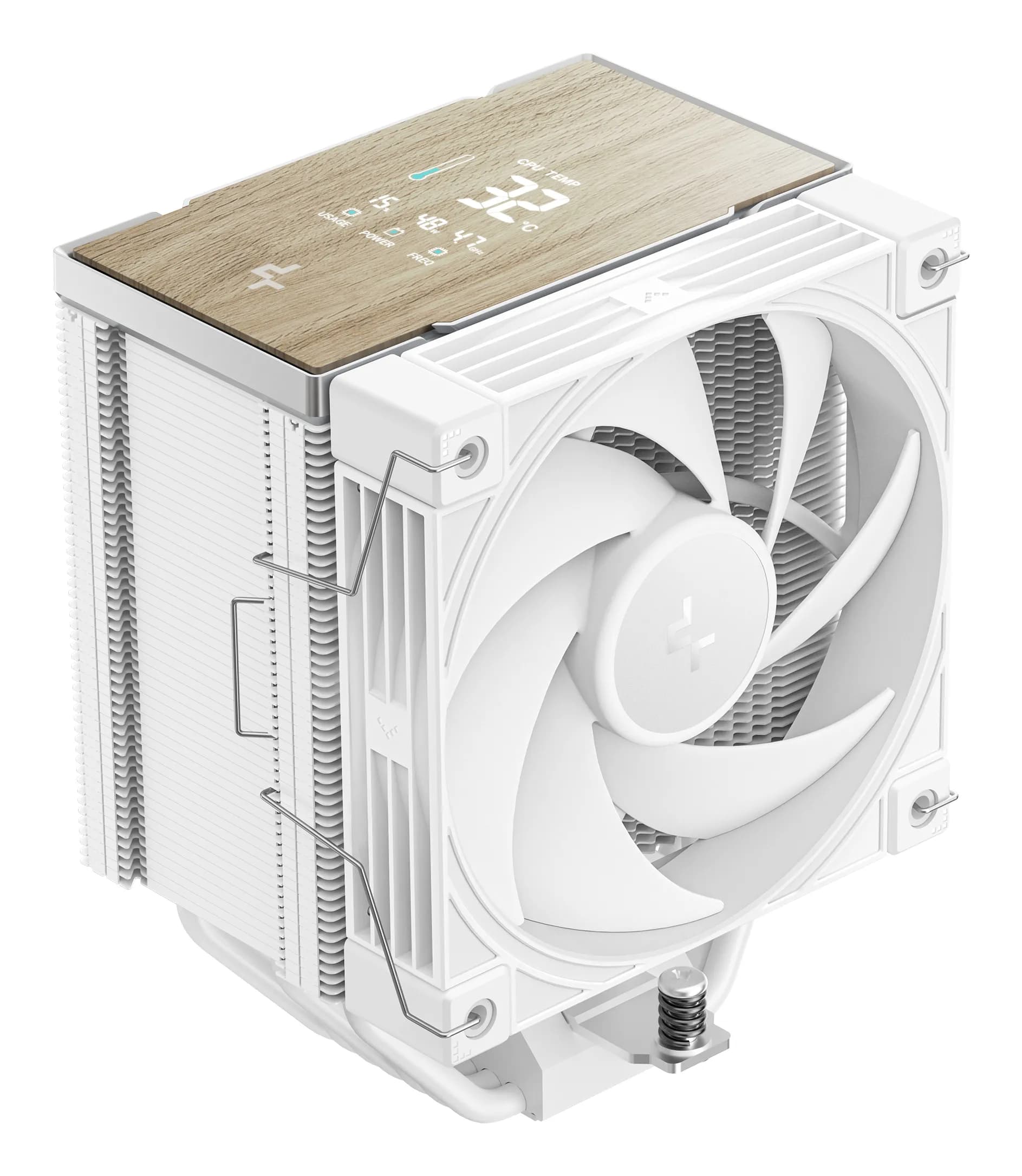 DeepCool AK700 DIGITAL Valkoinen CPU-ilmajäähdytin 120 mm