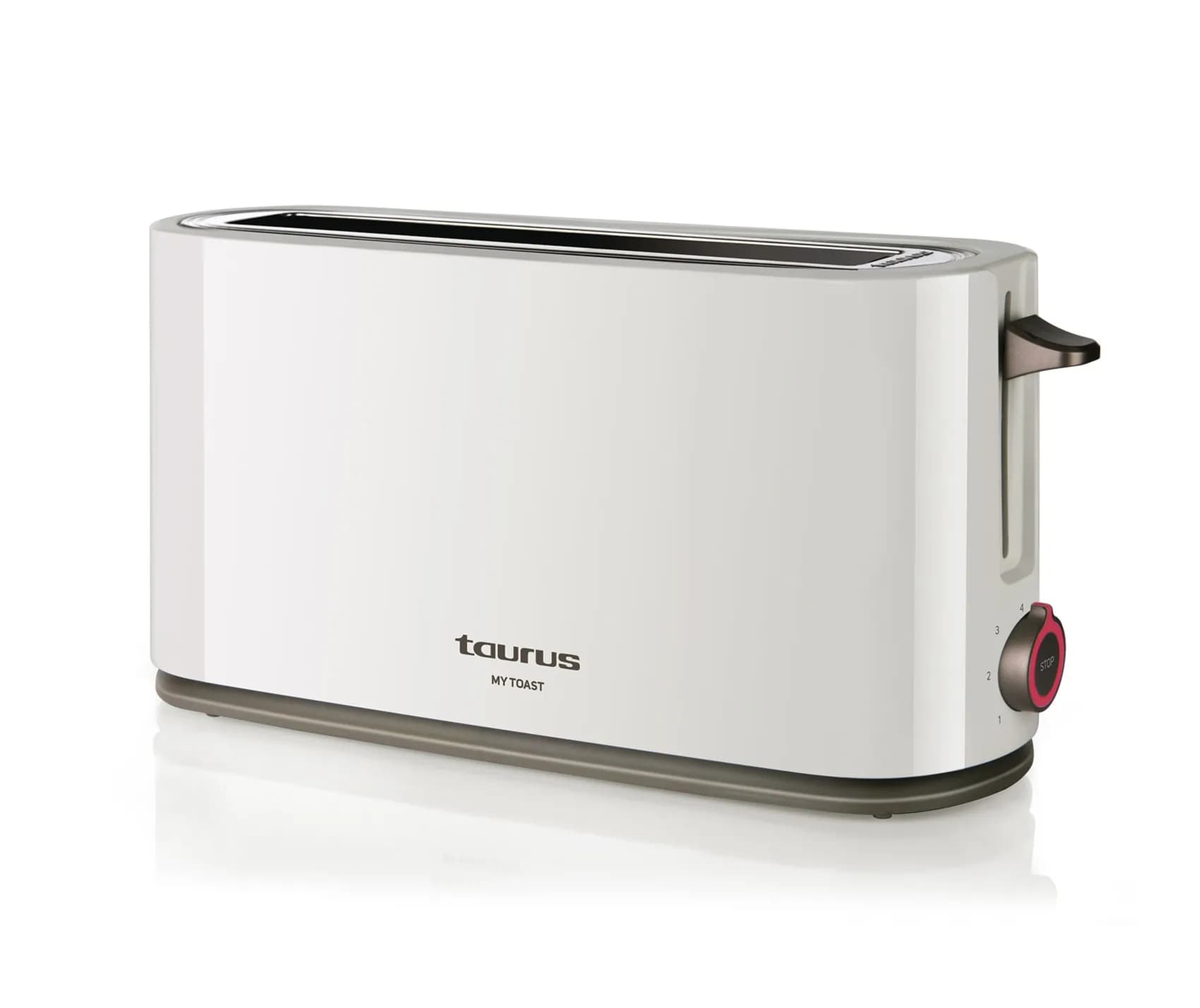 Taurus 960647000 -leivänpaahdin, 1 viipaleita, valkoinen