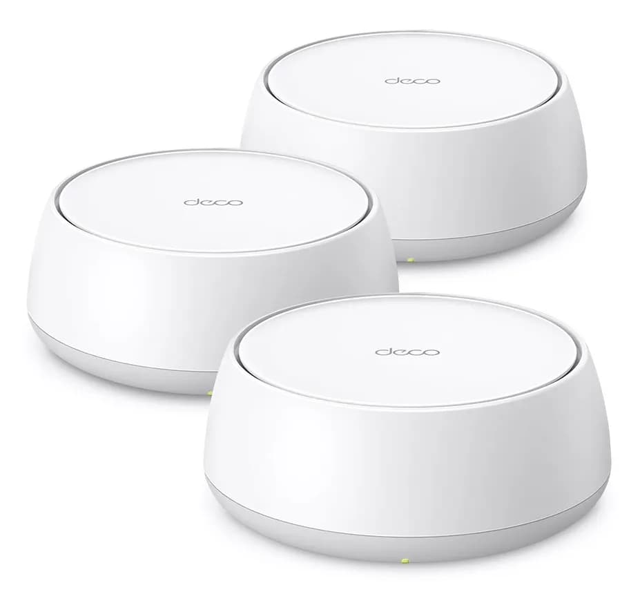 TP-Link Deco BE22 -mesh WiFi -järjestelmä, Wi-Fi 7, BE3600, Dual-band, 3 kpl, valkoinen