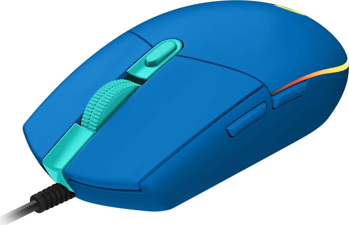 Logitech G102 LIGHTSYNC -langallinen pelihiiri, sininen